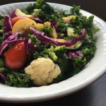 Citrusy Cauliflower Kale Summer Salad