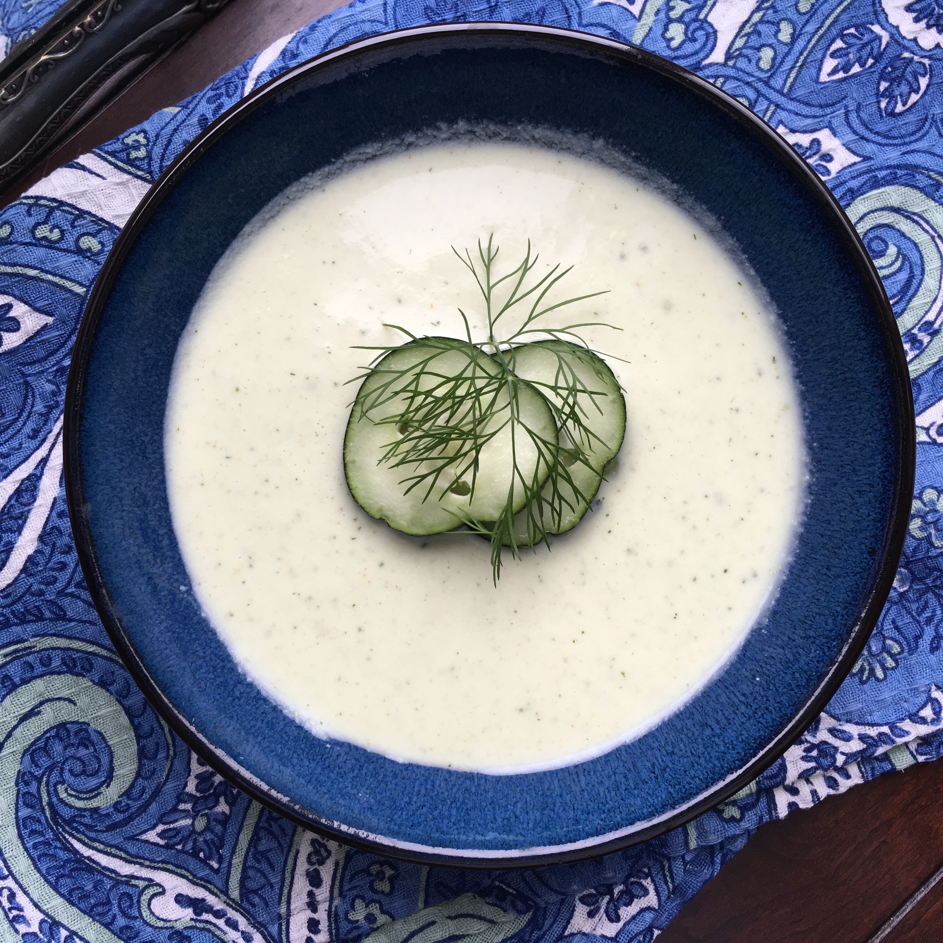 Chilled Potato and Leek Soup